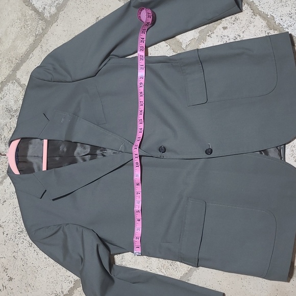 Brooks Brothers Suit Jacket Size 44L in Olive Color - Picture 2 of 9